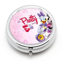 DISNEY COLLECTION Pill Case Daisy Duck Minnie Mouse 3 Sets Water Rust Proof Travel Portable Daily Medicine Pill Box