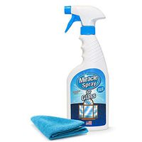 MiracleSpray for Glass - Super Clean All Glass Surfaces - Includes Microfiber Towel - (16 Ounces Kit)