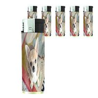 Dog Chihuahua 01 Lighter Set of 5 Pieces