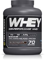Cellucor COR-Performance Protein Powder Molten Chocolate 5lb. | 100% Gluten Free + Low Fat Post Workout Muscle Growth Drink for Men & Women | 70 Servings
