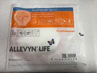 Smith & Nephew Foam Dressing Allevyn Life 8.5 X 9" Sacral Sterile (#66801307, Sold Per Piece)