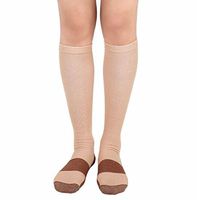 Copper Compression Socks For Men and Women 15-20mmhg Knee High