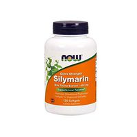 NOW Supplements, Silymarin Milk Thistle Extract, Extra Strength 450 mg, 120 Softgels