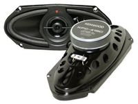 Kenwood KFC-415C 4x10-Inch 160W Two-way Custom-fit Car Audio Speakers, Pack of 2