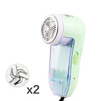 Xiao Jian lint removers Fabric Shaver Electric Lint Remover Rechargeable Fuzz Remover Professional for Cloths Fabrics Furniture Clothing Curtain Blanket (Color : 2 Replacement heads)
