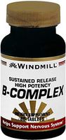 Windmill Vitamin B-Complex Tablets Sustained Release 60 Tablets (Pack of 2)