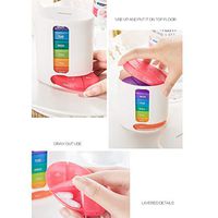 ZHOUHUAW 7 Days Pill Box, Weekly Portable Medicine Organizer, for Vitamin Fish Oil Aspirin Supplement Medication