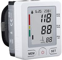 Ekano Automatic Wrist Blood Pressure Monitor FDA Approved with Portable Case, Two User Modes, Adjustable Wrist Cuff,IHB Indicator and 90 Memory Recall [2020 New Version] WBM007