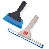 Ehdis All-Purpose Squeegee Kit Set with 5 inch & 10 inch, Use for Bathroom Shower Mirror Door, Window, Car Glass Squeegee