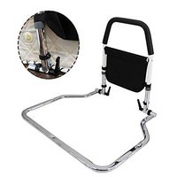 Portable Foldable Couch or Bed Standing Aid for Seniors - Adjustable Stand Assist Rail for Elderly, Disabled - Adult Bed Side Hand Rails Safety Bed Rails