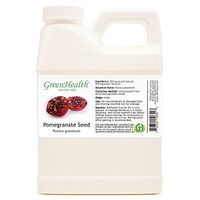 GreenHealth Pomegranate Seed Oil - 16 Fl Oz (473 Ml) Cold Pressed - 100% Pure Carrier Oil