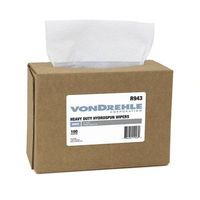 VonDrehle Heavy Duty 9" x 17" Hydrospun Wipers Pop Up Box (1000 Wipers)