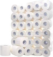 Toilet Paper 10 Rolls Biodegradable Toilet Paper Bulk, White Soft 3 Ply Strong Regular Roll Tube Bathroom Towels Tissue Papertowels Septic Tank Safe Eco Friendly