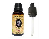 Organic & Wild Collection Sage (Salvia Officinalis) Essential Oil, Undiluted & Therapeutic Grade from LULE BORE Distillery/Albania (30ml)