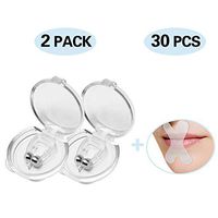 Dosello Anti Snoring Devices, Magnetic Nose Clip - Mouth Tape, Effective Stop Snoring Solution for Better Nose Breathing Comfortable Sleeping Aid for Men and Women