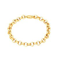 Slendima Chic Circle Interlacing Chain Necklace Bracelet Women Party Club Jewelry Gift Bracelet