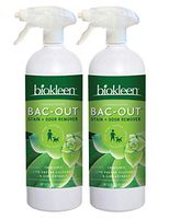 Biokleen Bac-Out Stain+Odor Remover Foam Spray - 2 Pack - Destroys Stains & Odors Safely, for Pet Stains, Laundry, Diapers, Wine, Carpets, More, Eco-Friendly, Non-Toxic, Plant-Based, 32 Ounces
