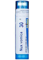 Boiron Nux Vomica 30C Homeopathic Medicine For Hangover Relief, 80 Pellets