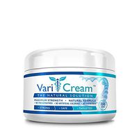 VariCream - Varicose & Spider Veins Cream (1 Jar) Improves Appearance of Varicose & Spider Veins - Relieves Varicose Vein Discomfort, Pain, Strain. Supports Healthy Vein Tissue Development