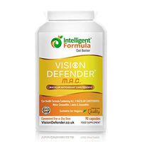 Lutein, Zeaxanthin & Meso-Zeaxanthin Eye Supplement: VISION DEFENDER MAC Vegan/Vegetarian Antioxidant Carotenoids for Eyes (90 Capsules/One-A-Day) Made in UK