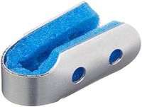 Rolyan Finger Cot, Pack of 12 Foam Lined Aluminum Splints, 2" Long, Medium