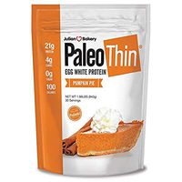 Julian Bakery® Paleo Thin® Protein Powder | Pumpkin Pie | 21g Egg White Protein | 4 Net Carbs | 1.86 LBS | 30 Servings