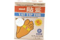 Yat Tip Tor Corn & Callus Removing Plaster - 10 plasters/box,(Solstice)