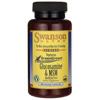 Swanson Vegetarian Glucosamine & Msm 60 Veg Capsules