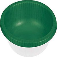 Creative Converting 173261 Touch of Color Paper Bowl, 20 oz, Emerald Green