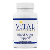 Vital Nutrients - Blood Sugar Support - Support for Normal Blood Sugar Levels in Healthy Individuals - 60 Capsules per Bottle