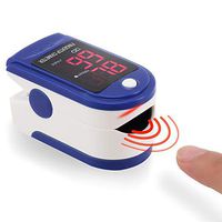 Fingertip Pulse Oximeter, Portable Heart Rate Monitor Blood Oxygen Saturation Monitor