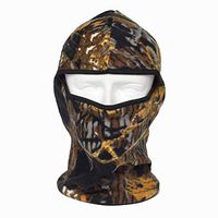 Tianhaik Outdoor Full Face Polar Fleece Head Thermal Hood Warm Windproof Mask for Hunting Cycling Bike Motorcycle Ski (Color : Camel, Size : 3927CM)
