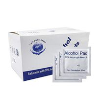 Wet Wipes for Hands Tissue 75% Alcohol Pad for Family Cleaning Supplies 200 Pc