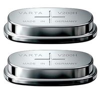 2x Varta V200H 1.2V 200mAh NiMH Button Cell Battery 55620101501 FAST USA SHIP