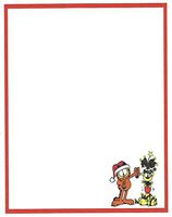 Garfield Christmas Stationery Printer Paper 26 Sheets