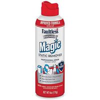 Magic Static Remover, Pack of 6 - No More Cling Static Spray, Eliminates Static Cling, Anti-Static Spray for Clothes, Furniture & Car - Static Free Spray, Controls Pet Hair (6 oz.)