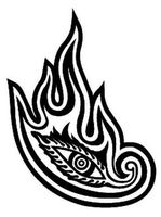 Tool Flame Eye Rock Band - Sticker Graphic - Auto, Wall, Laptop, Cell, Truck Sticker for Windows, Cars, Trucks