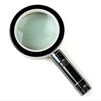 10x Magnifying Glass, Handheld Jewelry Magnifier with 12 Led Lights for Old Man Reading Jewelry Clock Repair
