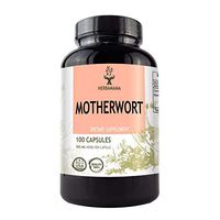 Motherwort 100 Capsules 500 mg | Filled with Organic Motherwort Herb | Non-GMO