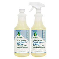 Naturama, All Natural Auto Interior Cleaner, Car Interior Detailer, Car Trim Cleaner, Eco-Friendly EPA Registered. Made in the U.S. (32 oz 2 Pack)