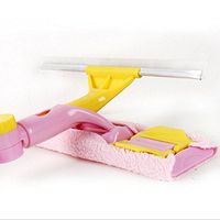 GAOJIAN Telescopic cleaning tools double - sided glass wiping glass cleaning brush wipers long - handled glass scraper