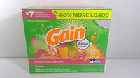 Gain Ultra Original Laundry Detergent Powder, Hawaiian Aloha, 49 Ounce