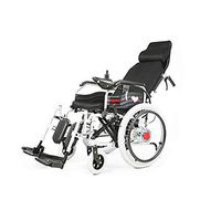 LS Electric Wheelchair, Elderly Disabled Folding Wheelchair, Portable Four-Wheel Smart Nursing Car