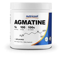 Nutricost Agmatine 100 Grams - Pure Agmatine 100 Servings (Agmatine Sulfate) - High Quality Powder