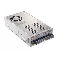 Mean Well SE-350-15 Enclosed AC-to-DC Power Supply, Single Output, 15V, 23.2A, 348W, 2.0" H x 4.5" W x 8.5" L