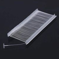 Acuteye 2 Inch Standard Tagging Attachments, 5,000 Pieces, 50 Per Clip- Natural