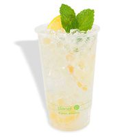 Planet + 100% Compostable PLA Clear Cold Cup, 24-Ounce, 1000-Count Case
