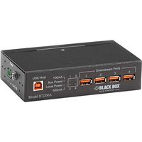 Black Box Industrial USB 2.0 Hub, 4-Port