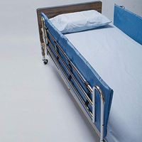 Skil-Care Classic Vinyl Bed Side Rails, Vinyl Bed Rail Pads, Full
