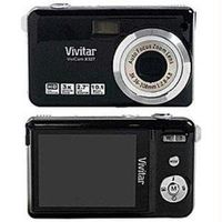 Vivitar ViviCam X327 - Digital camera - compact - 10.1 Mpix - optical zoom: 3 x - supported memory: MMC, SD, SDHC